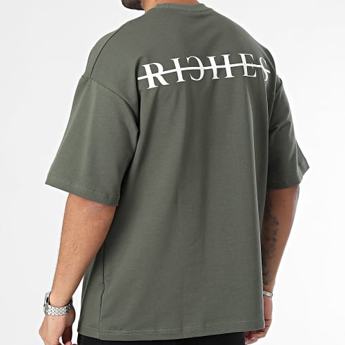 Tee Shirt Oversize Vert Kaki