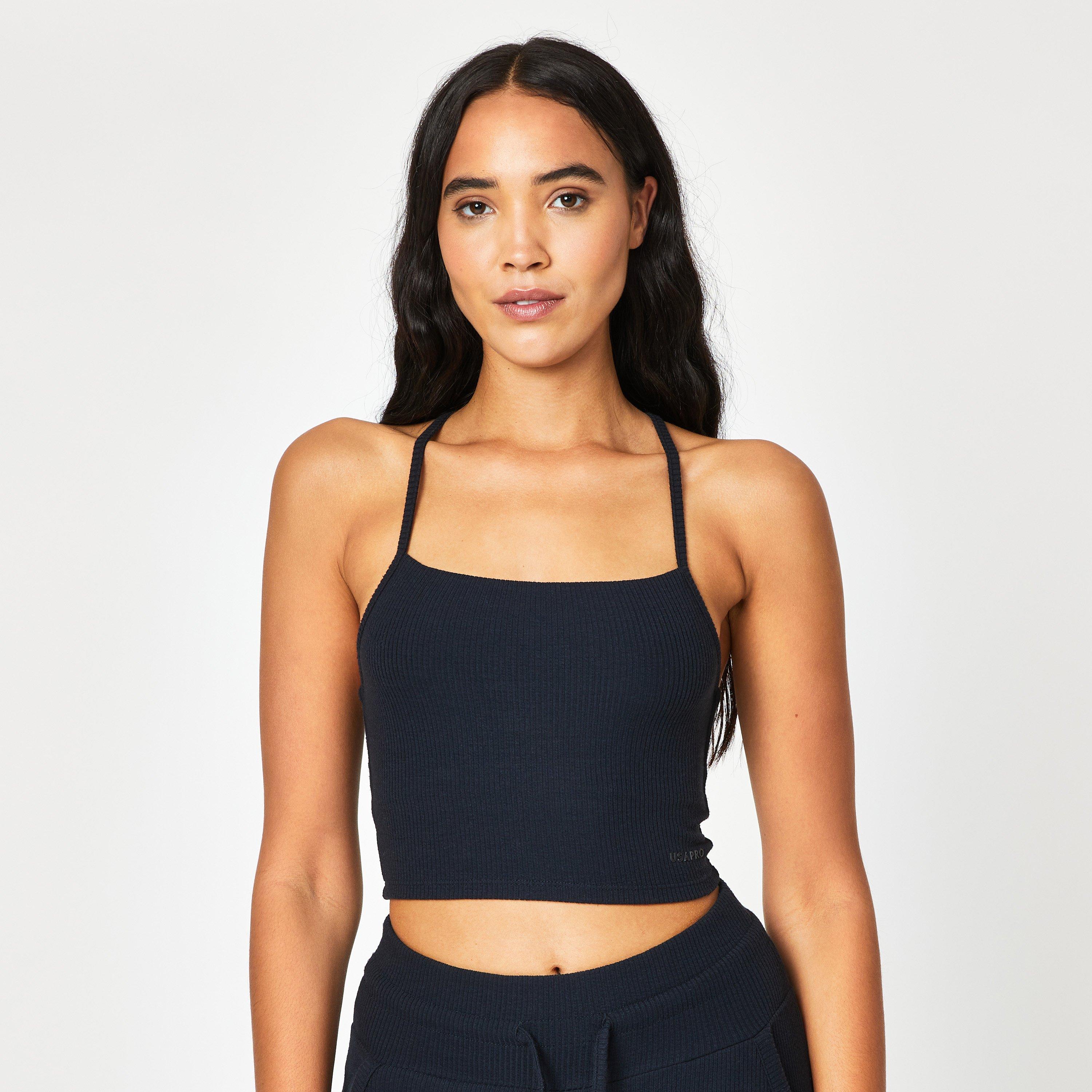 USA Pro Ribbed Crop Top