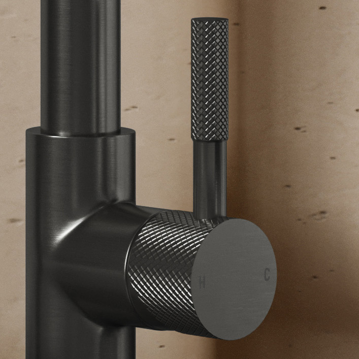 Saniclear Iron Curved hendel voor Highriser (SK89502)