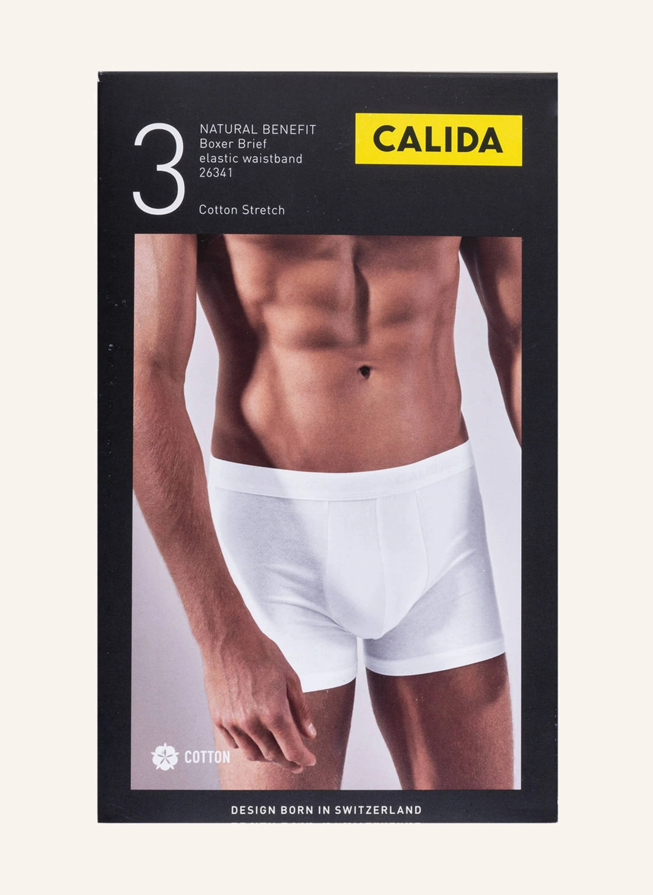 CALIDA 3er-Pack Boxershorts NATURAL BENEFIT
