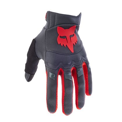 Gants Enduro Fox DIRTPAW CE 2024 - Gris / Rouge