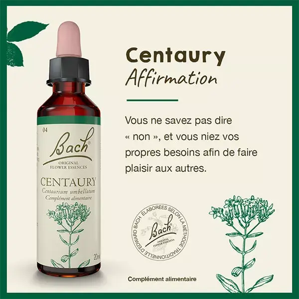Florais de Bach Originais - Centáurea 20ml