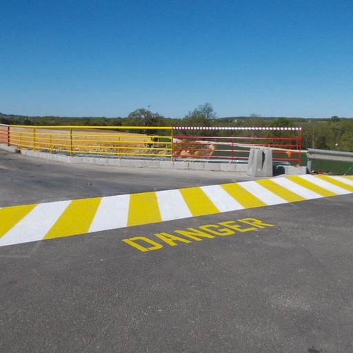 Pochoir - Marquage - Passage Piéton/Zébra - PVC Souple