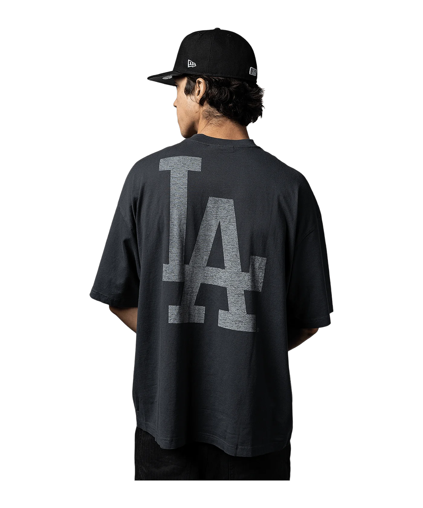 New Era MLB LA. Dodgers Oversized T-Shirt Schwarz