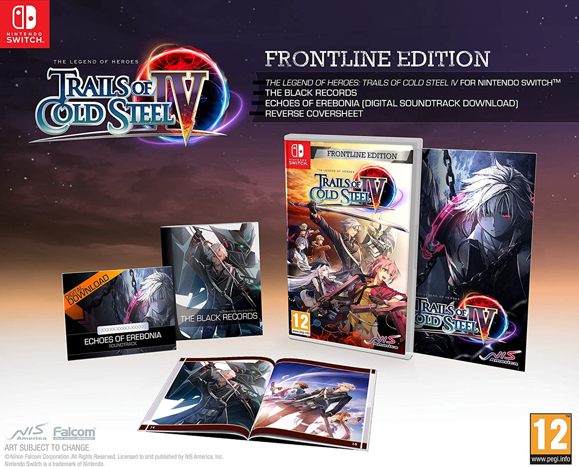 The Legend of Heroes: Trails of Cold Steel IV (Frontline Edition)- Nintendo Switch