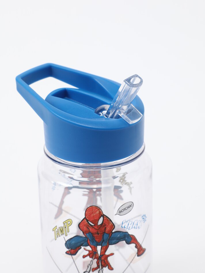 Garrafa com estampa do Homem-Aranha (Marvel) - Vários