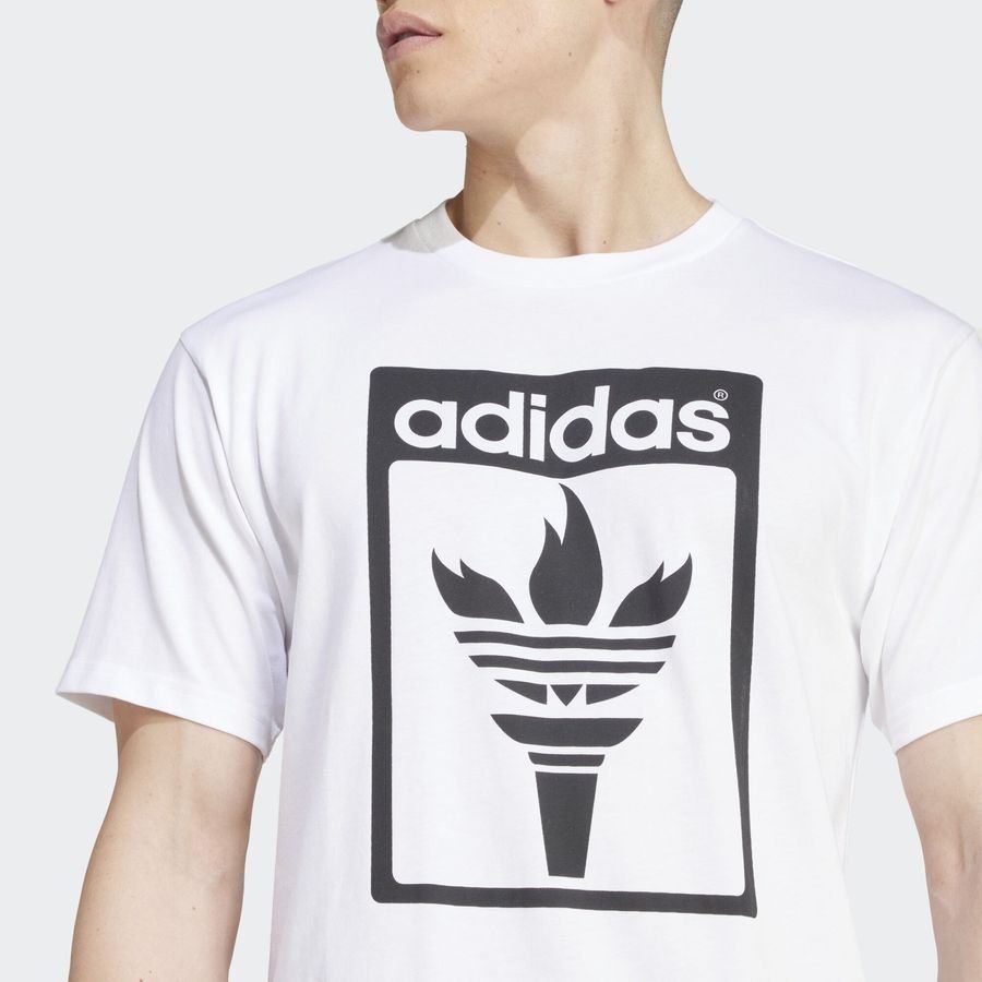Adidas Original T-shirt Trèfle flambeau