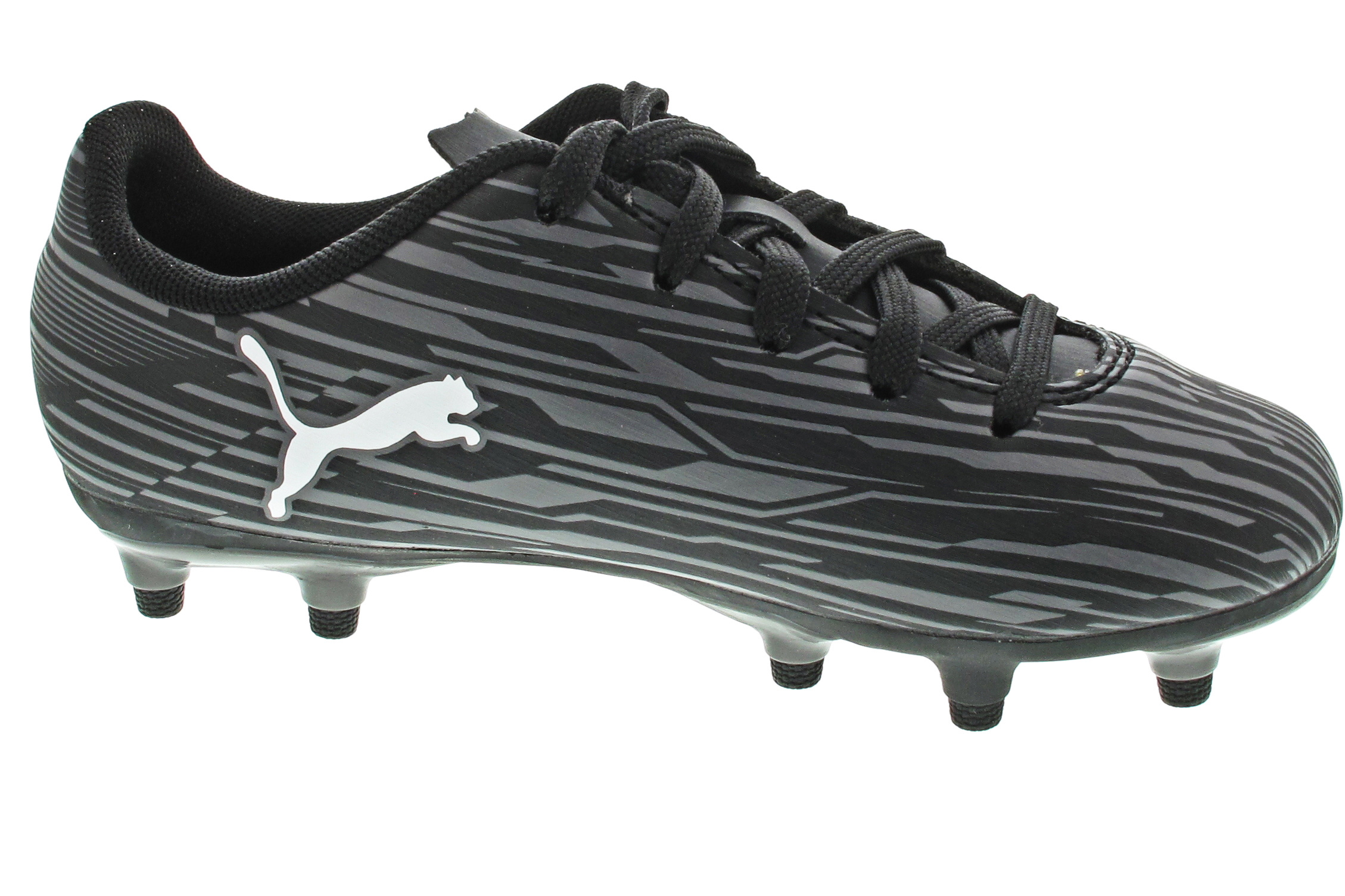 Puma Rapido III FG\/AG Jr Fußballschuh schwarz