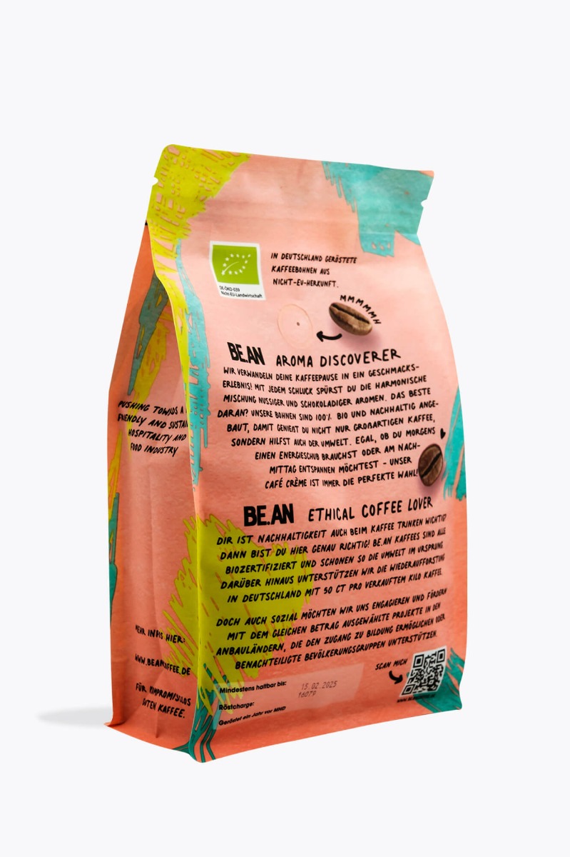 BE.AN Café Crème Bio 750g