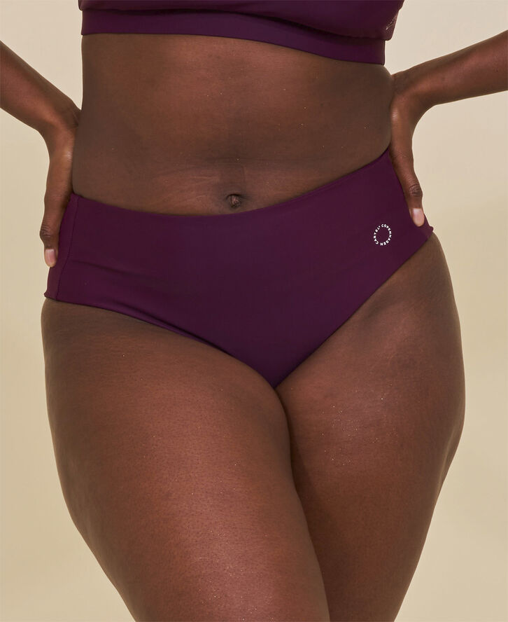 Cartel Copenhagen Ubud højtaljet bikini underdel - Deep Deep