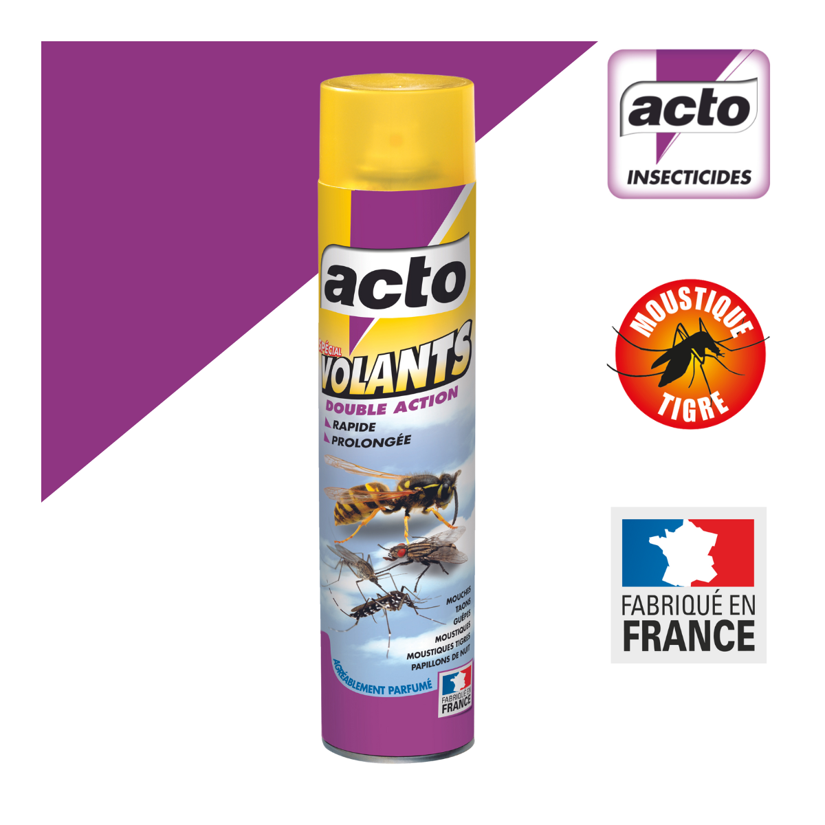 Acto special volants double action - aérosol de 400 ml