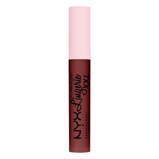 NYX Professional Makeup Lip Lingerie XXL Mat Liquid Lippenstift Deep Mesh 09