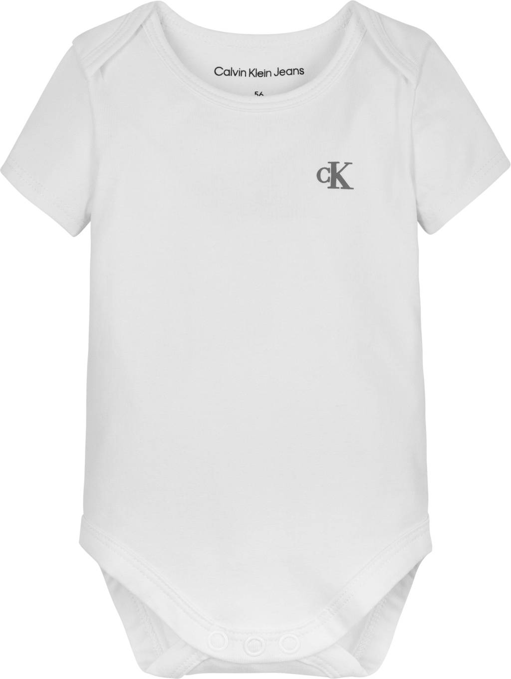 Calvin Klein romper -set van 2 rozezand/wit