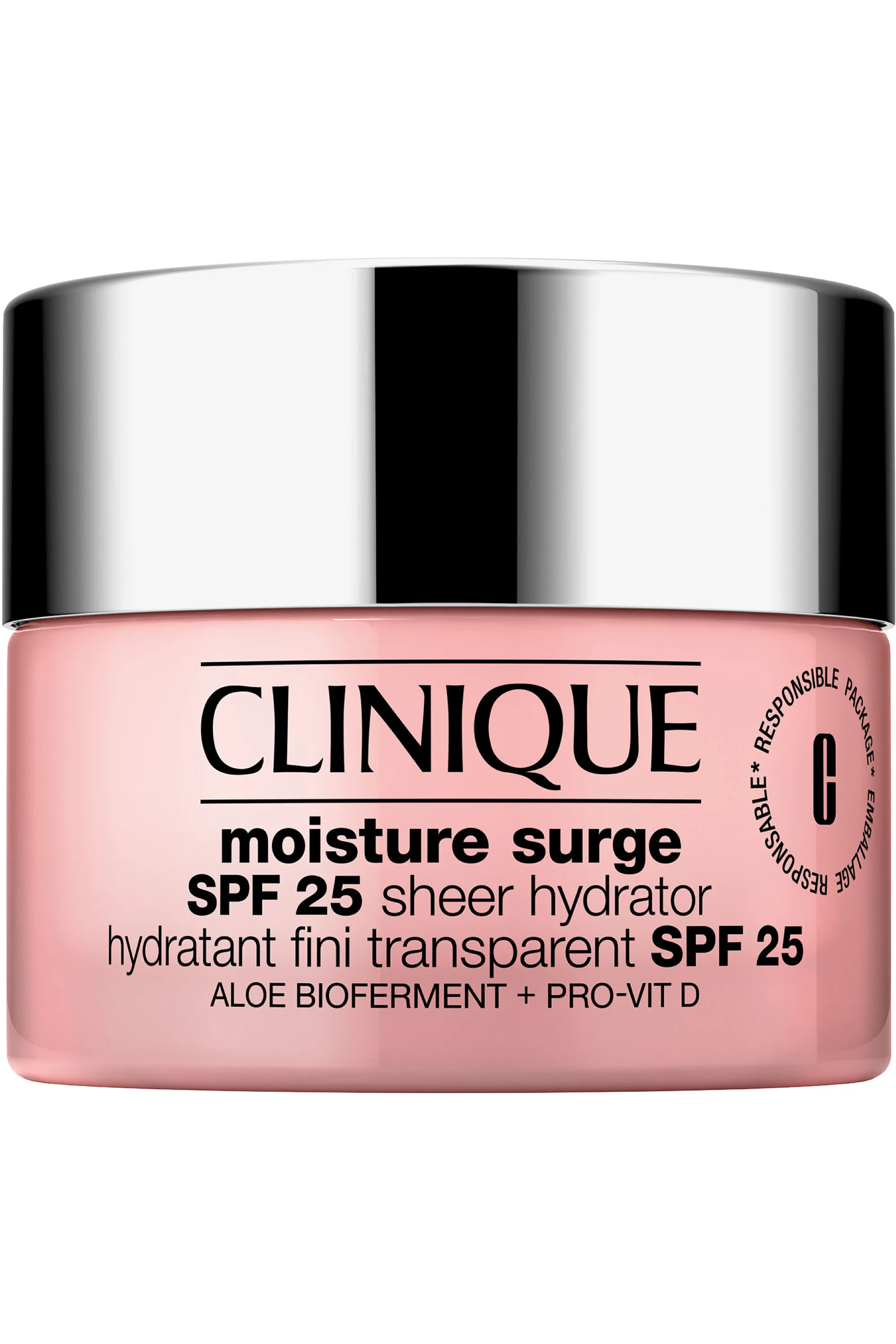 Clinique Soin Hydratant Fini Transparent SPF 25 Moisture Surge™-30 ml