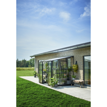 Tuinkas Royal Well Qube LT68 met 3mm veiligheidsglas