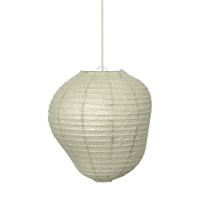 Ferm Living - Kurbis Lampenschirm, H 60 x Ø 57 cm, dark sage