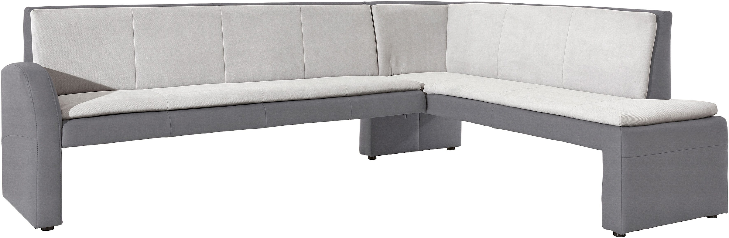 exxpo - sofa fashion Eckbank »Cortado, elegant und modern mit hohem Sitzkomfort« hohe Bodenfreiheit, schöne Detailverarbeitung, wahlweise Lederbezug
