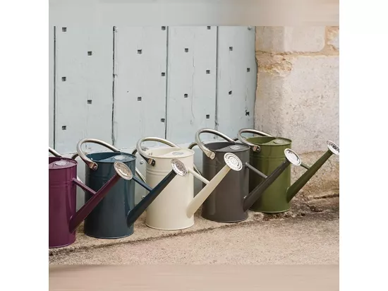 Arrosoir en acier galvanisé 4,5 litres Gris