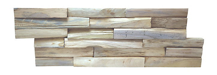 Plaquette de parement intérieur Benvento bois naturel (vendu à la pièce)