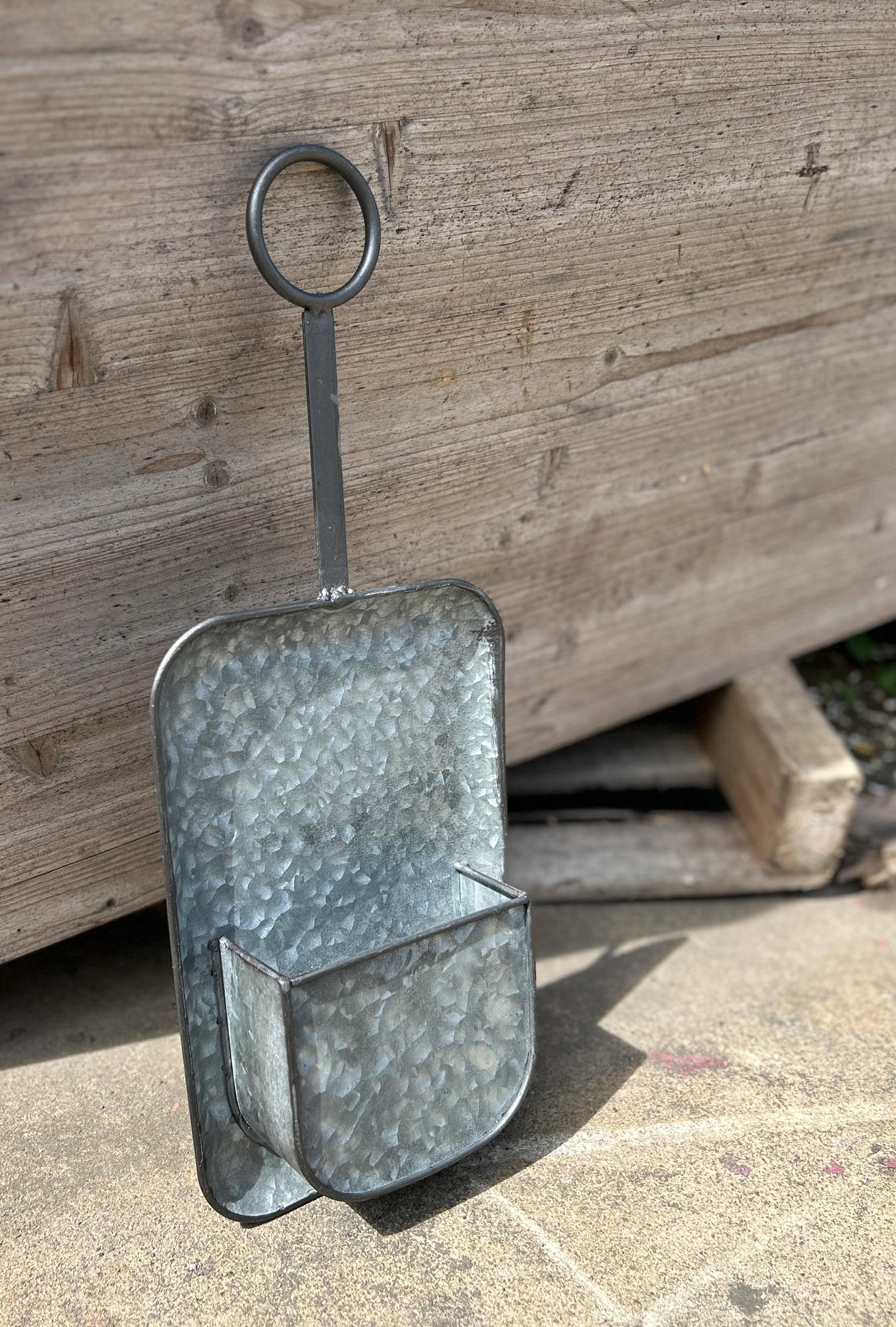 Wandbehälter aus Zink, H 49 cm, B 20 cm, L 6 cm günstig bestellen