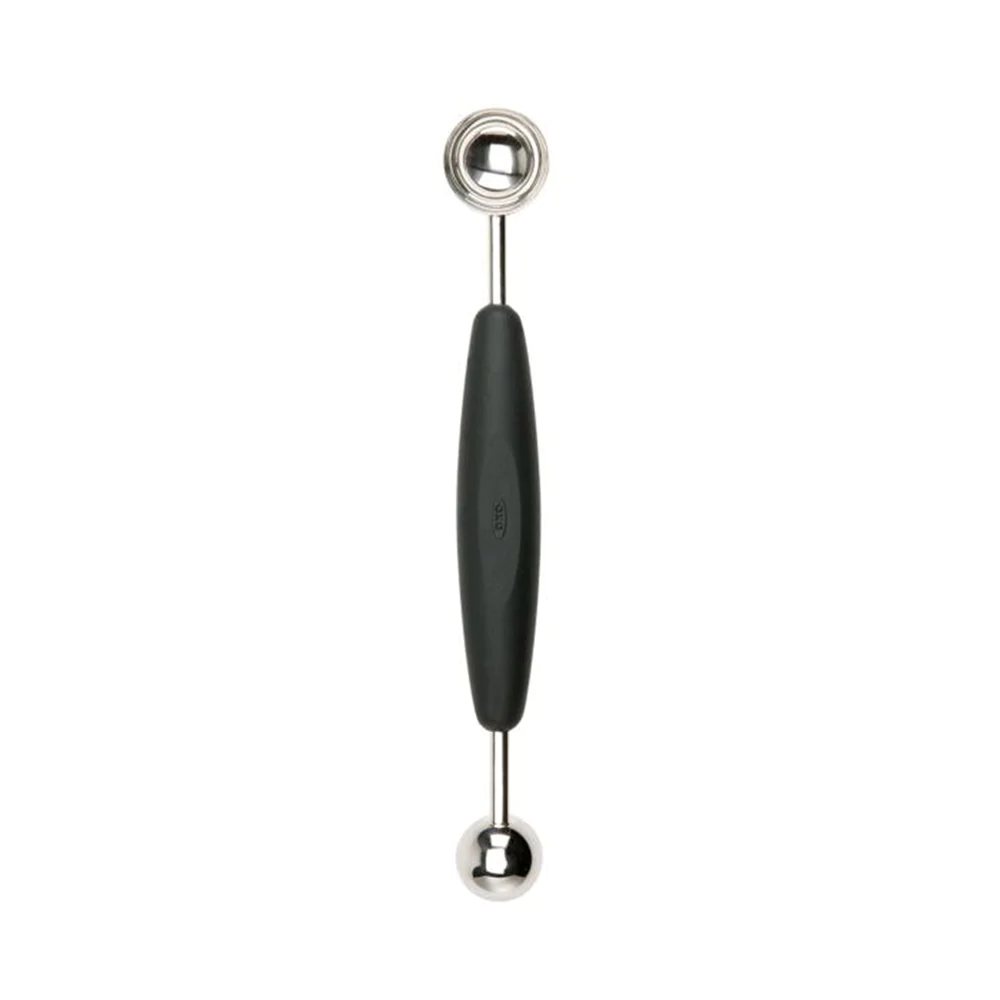 Cuillère pomme Parisienne double noir OXO