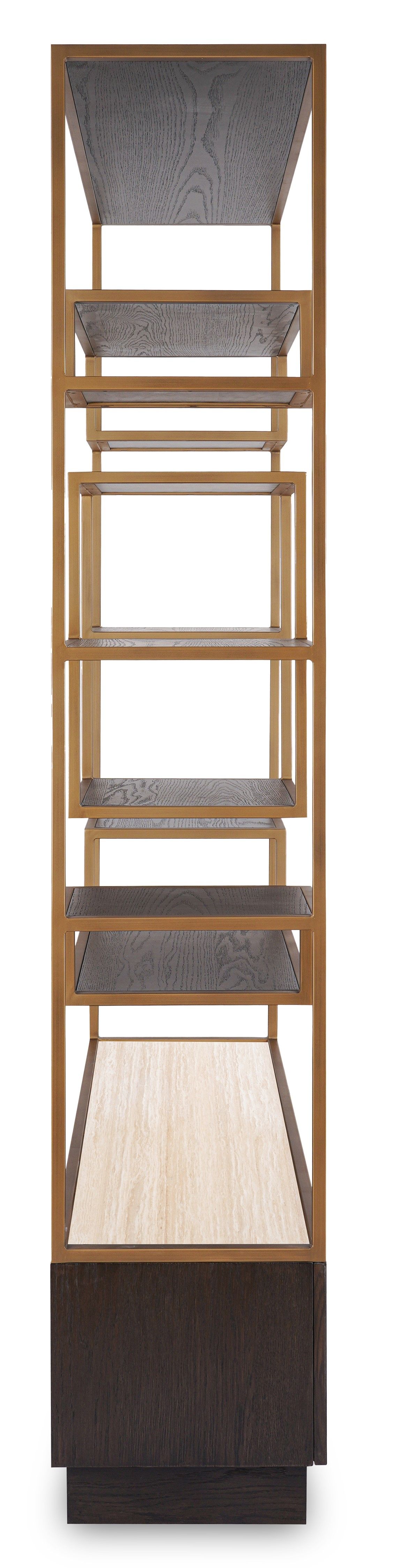 Wandkast 212822 Claremont B119.5 x D42.5 x H220 cm