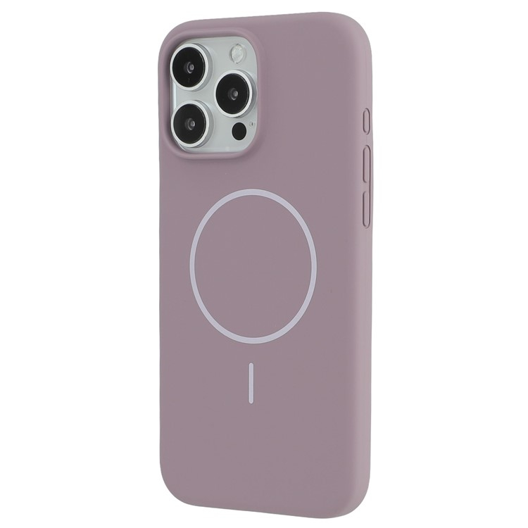 iPhone 16 Pro Max MagSafe Silikon Case Hülle - Rosa