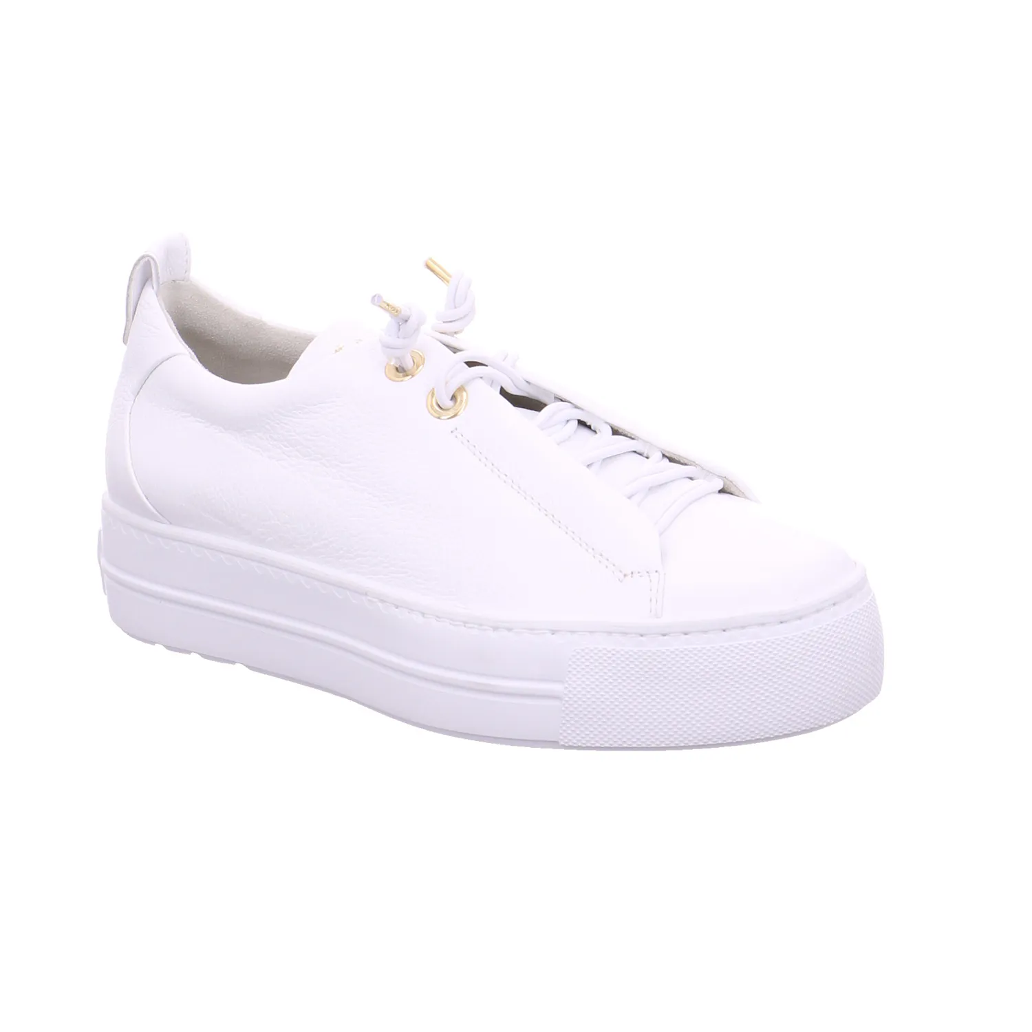 PAUL GREEN Sneaker Weiss Leder  Super Soft