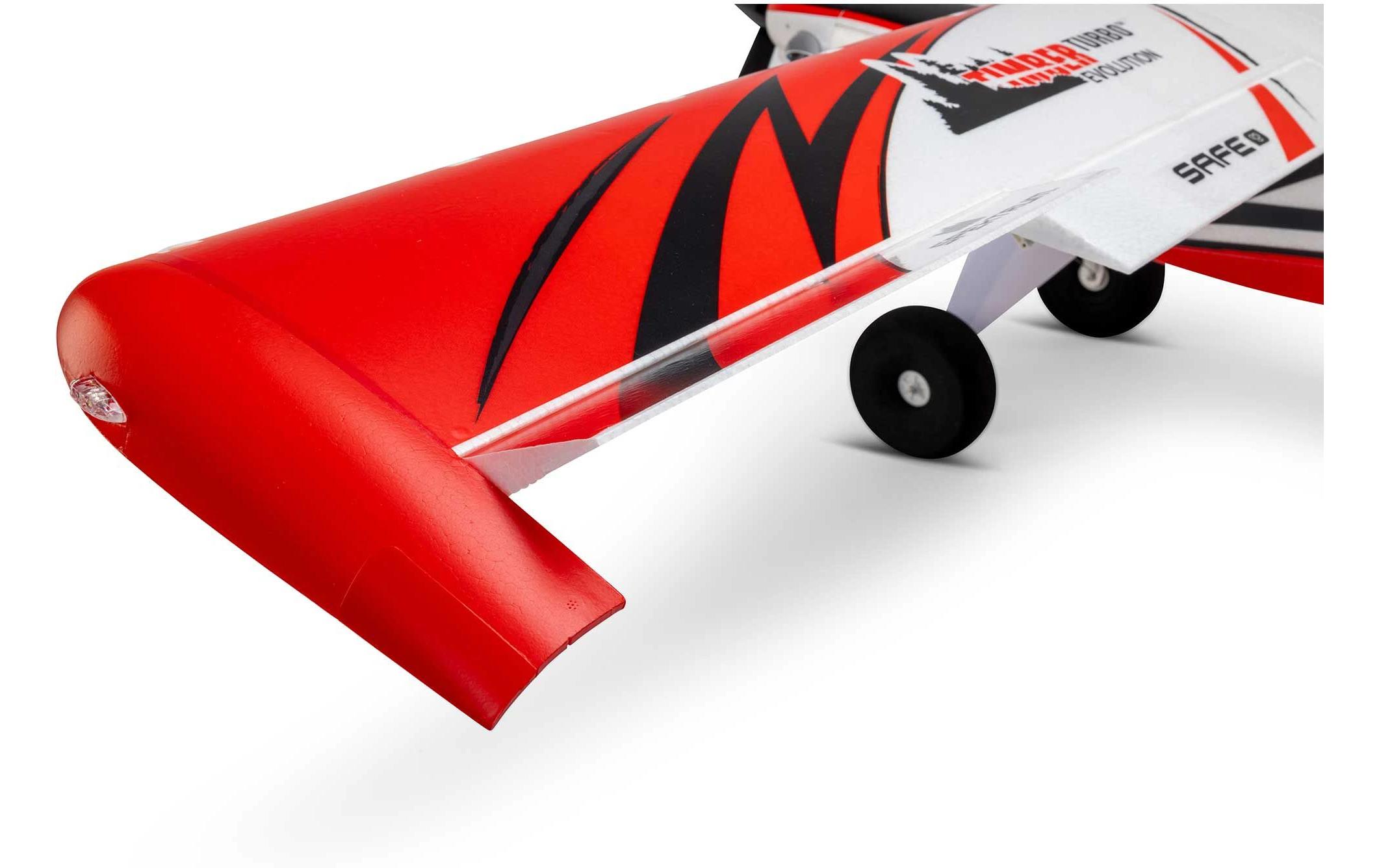 Motorflugzeug Turbo Timber Evo 1555 mm, PNP<br>Kompaktes STOL-Flugmodell mit funktioneller und werkseitig eingebauter LED-Lande-, Navigations- und Stroboskopbeleuchtung