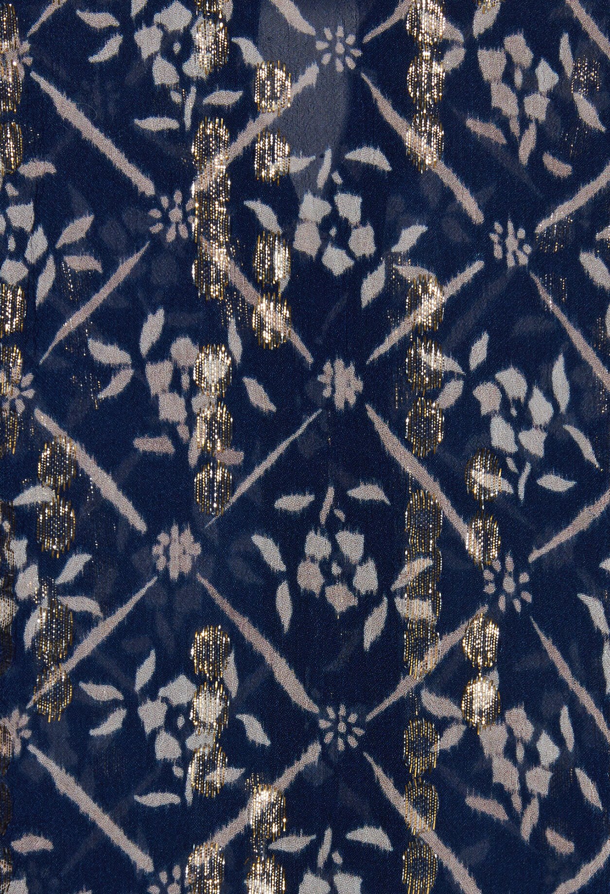 Blouse &agrave; motifs fleuris
