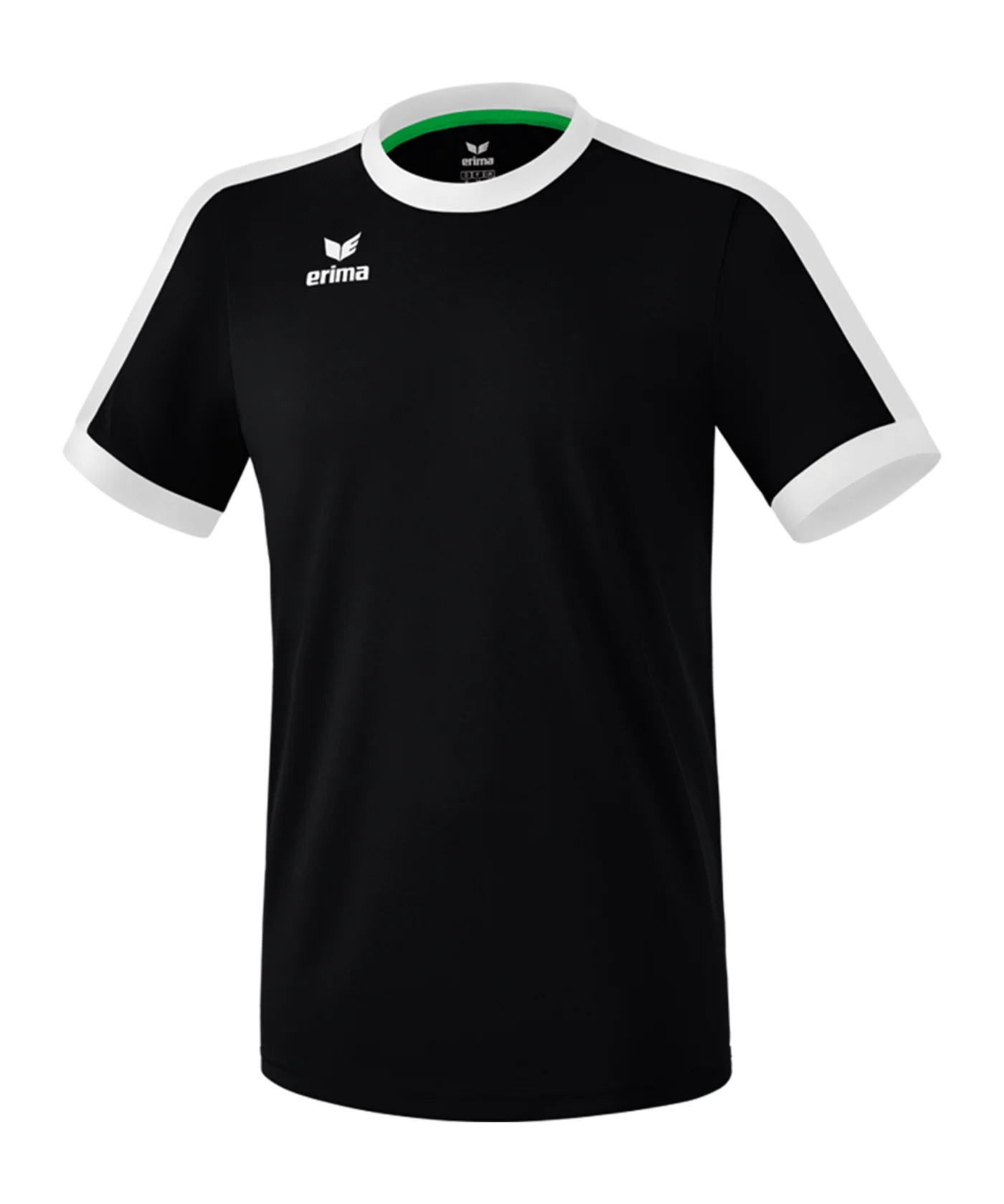 Erima Retro Star Trikot Schwarz Weiss