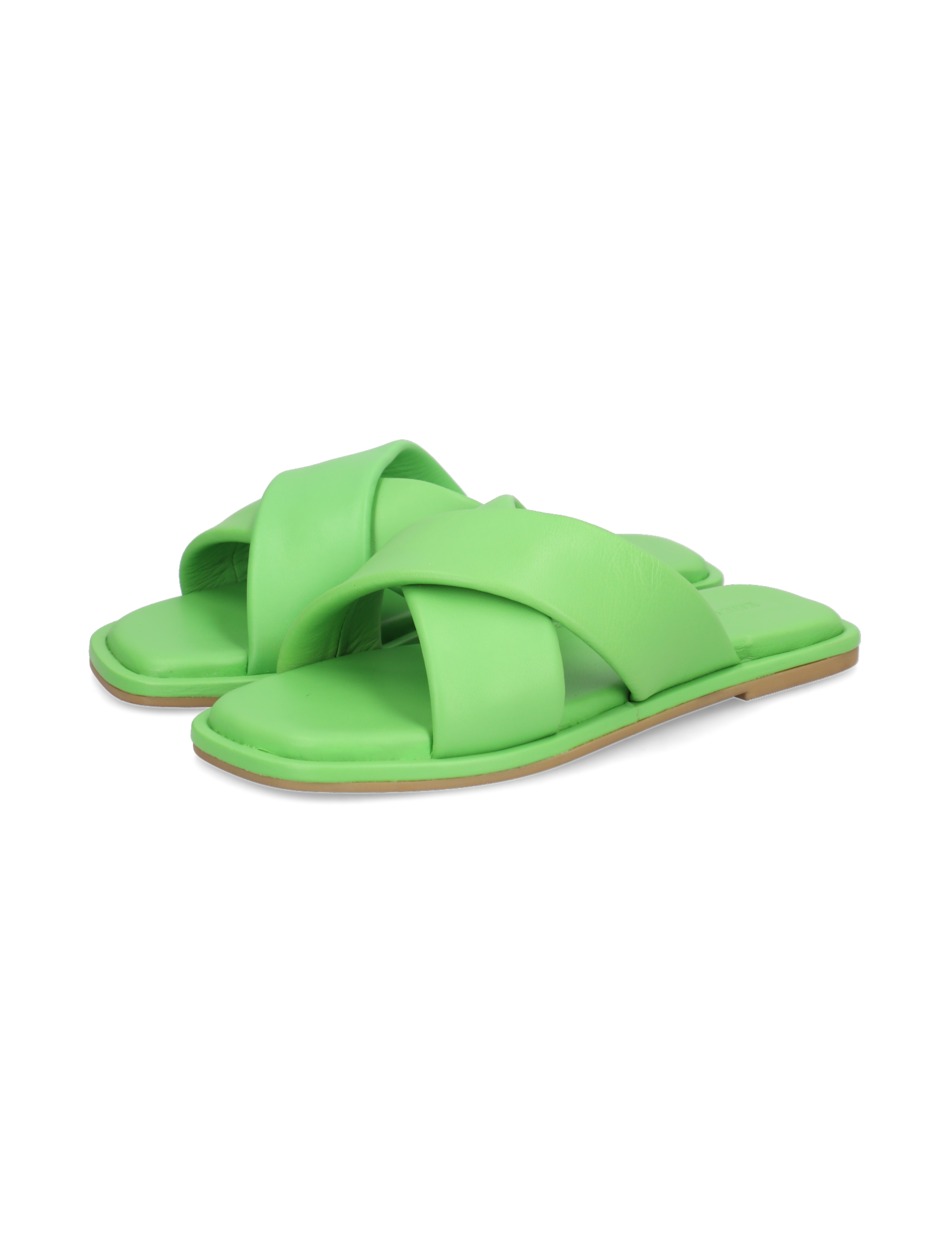 Glattleder Pantoffel