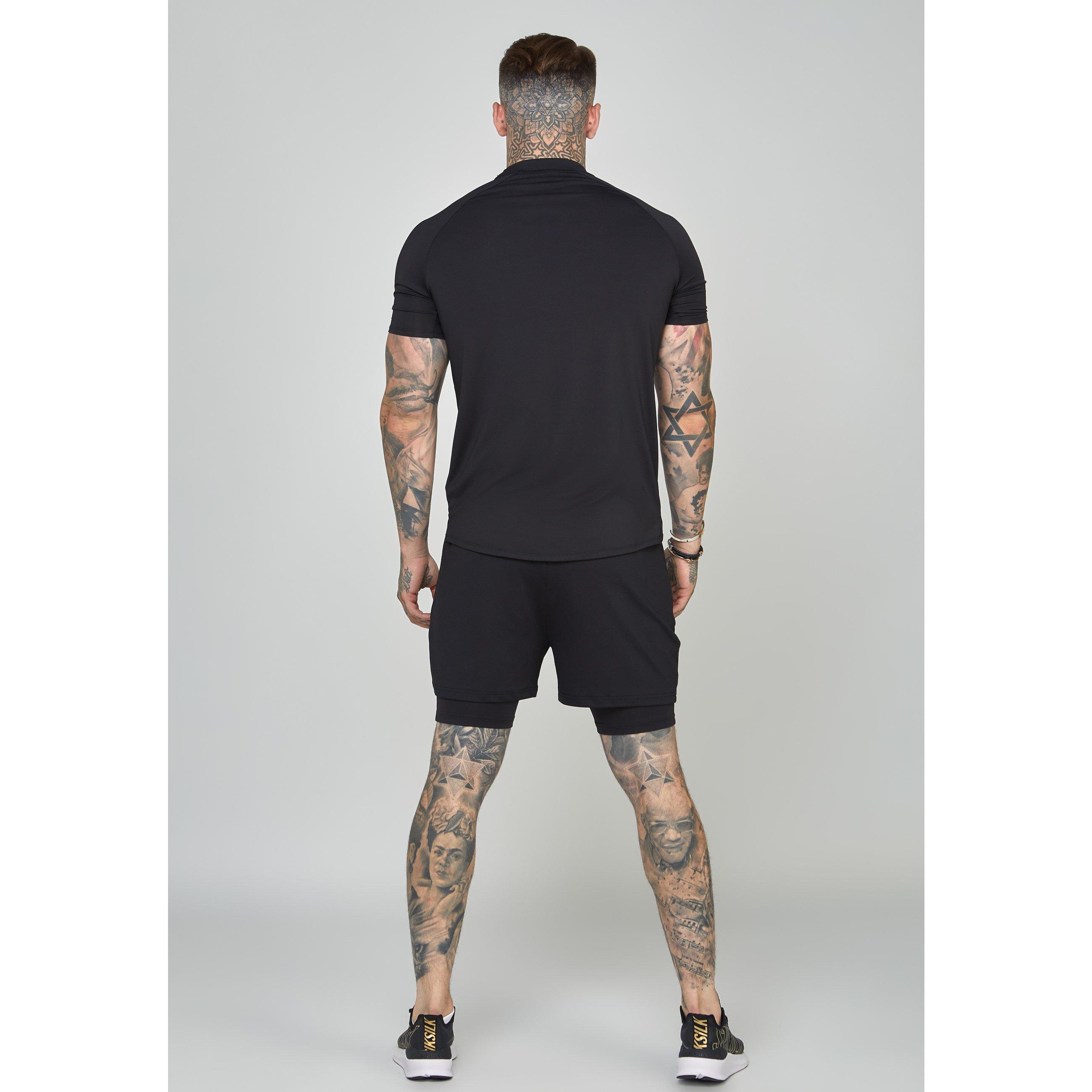 SikSilk Dual Shorts Sn99