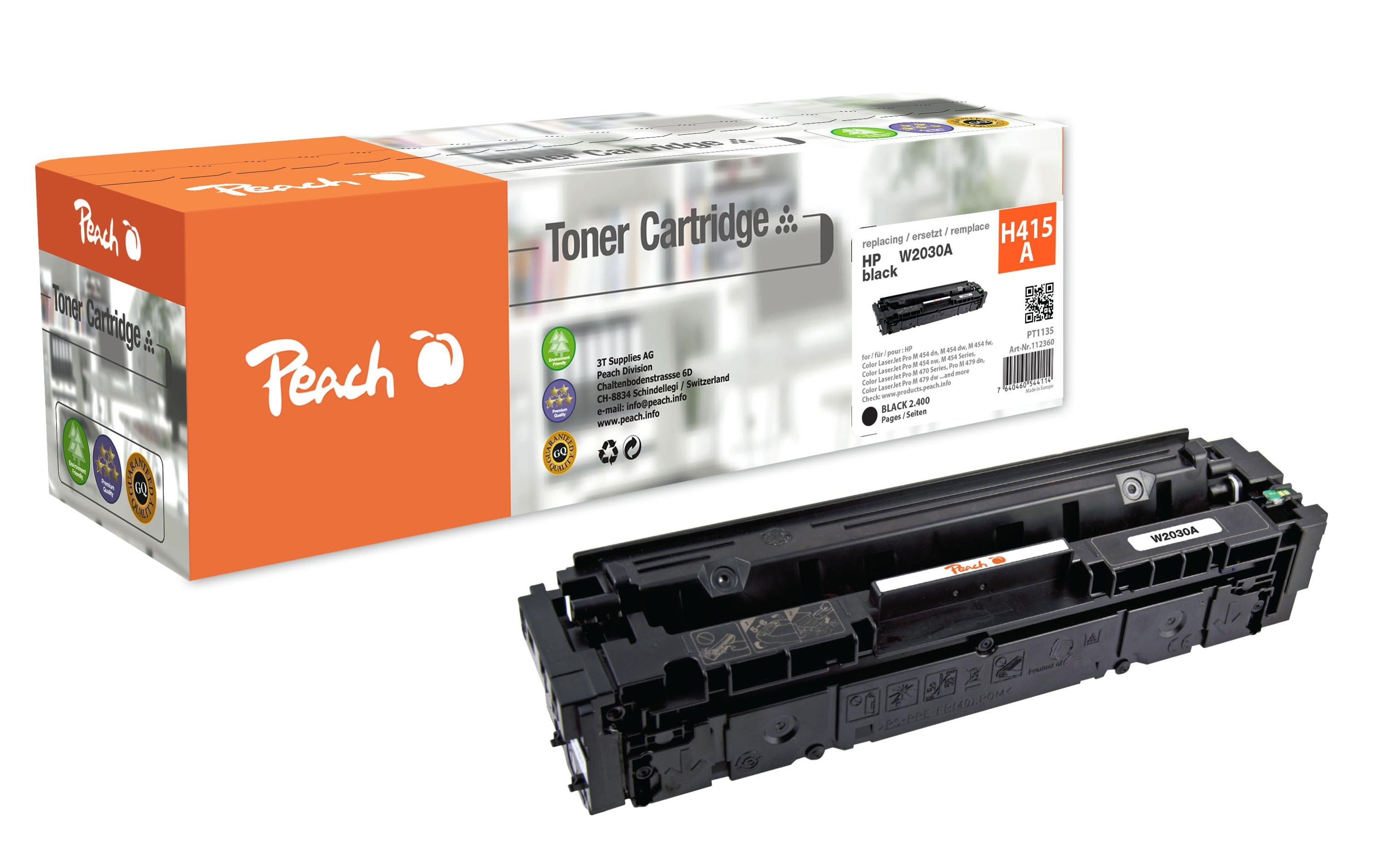 Toner HP Nr. 415A / W2030A BlackDruckerpatrone: Schwarz