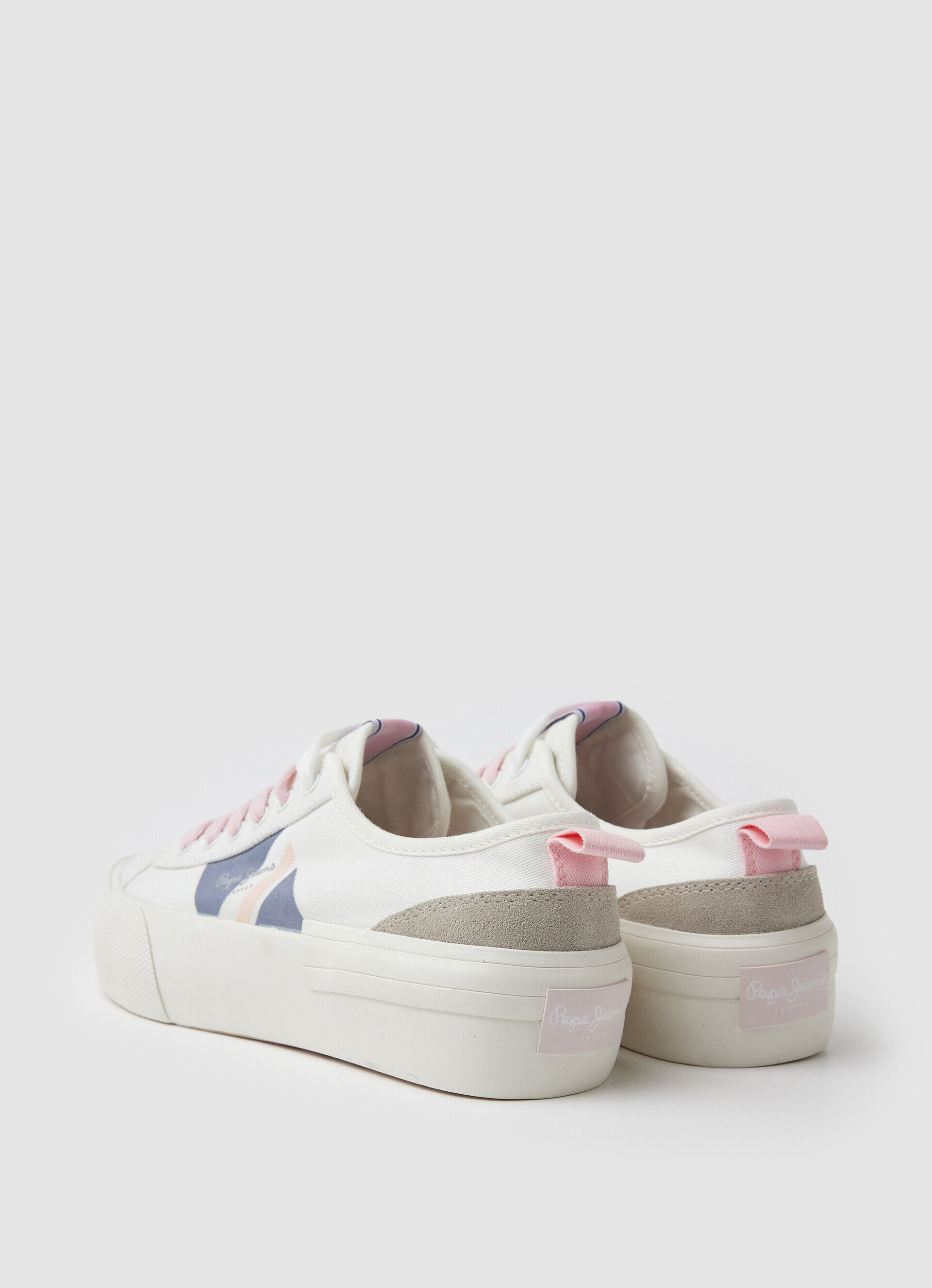 SAPATOS VULCANIZADOS ALLEN FLAG - brancos