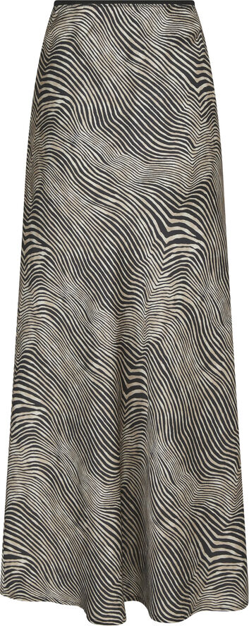 Neo Noir Vicky Floating Wave skirt Dark sand