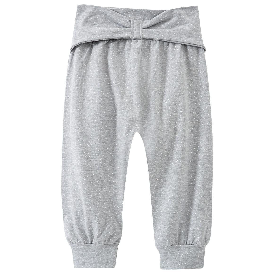 Topomini Baby Jogginghose mit Bio-Baumwolle hellgrau