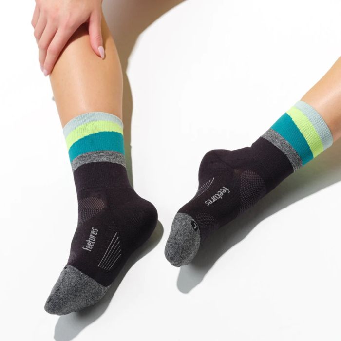Feetures Dame Strømper Elite Ultra Light Mini Crew Sort