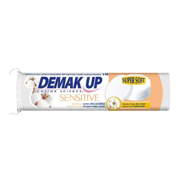 Demak Up Algodão Sensível, 64 sachês