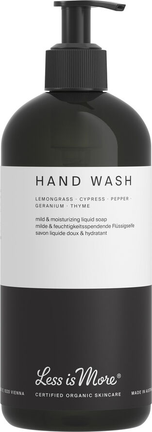 Less Is More Organic Hand Wash Lemongrass