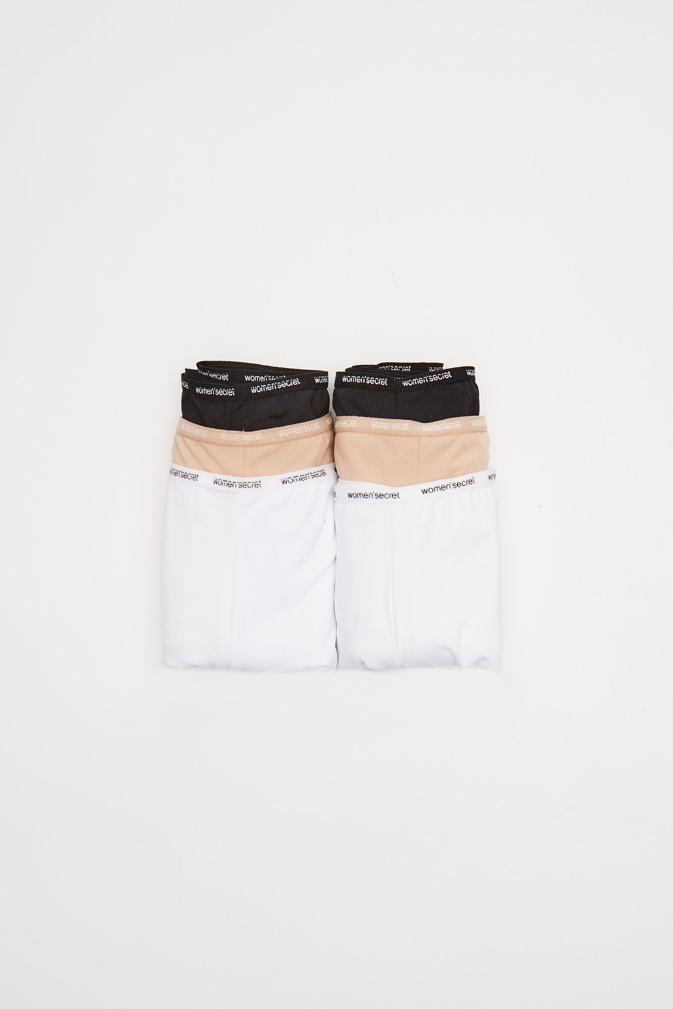 Pacote com 6 calcinhas tipo culote de microfibra - estampadas