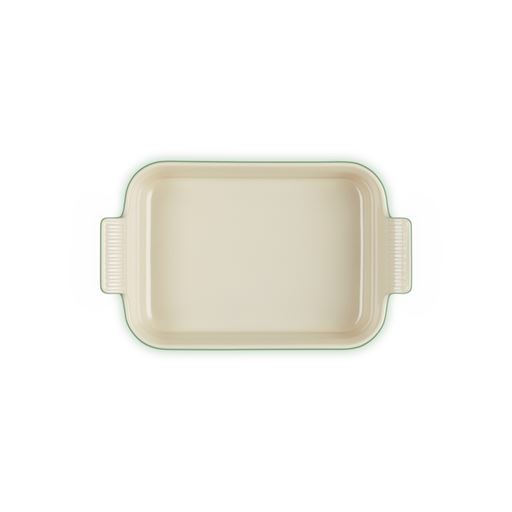 Le Creuset Heritage Fad, Bambus Grøn, 20,3x32,7 cm