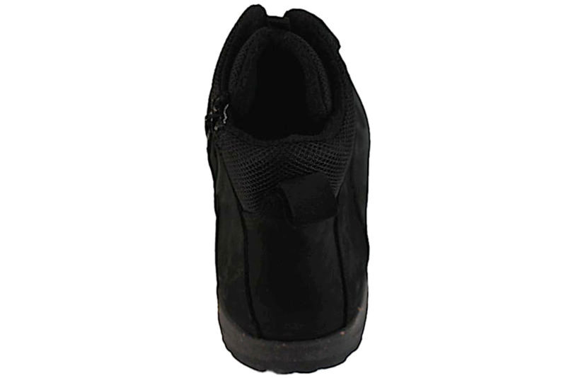 NEW FEET HERRESTØVLE I SORT OLIERET SKIND