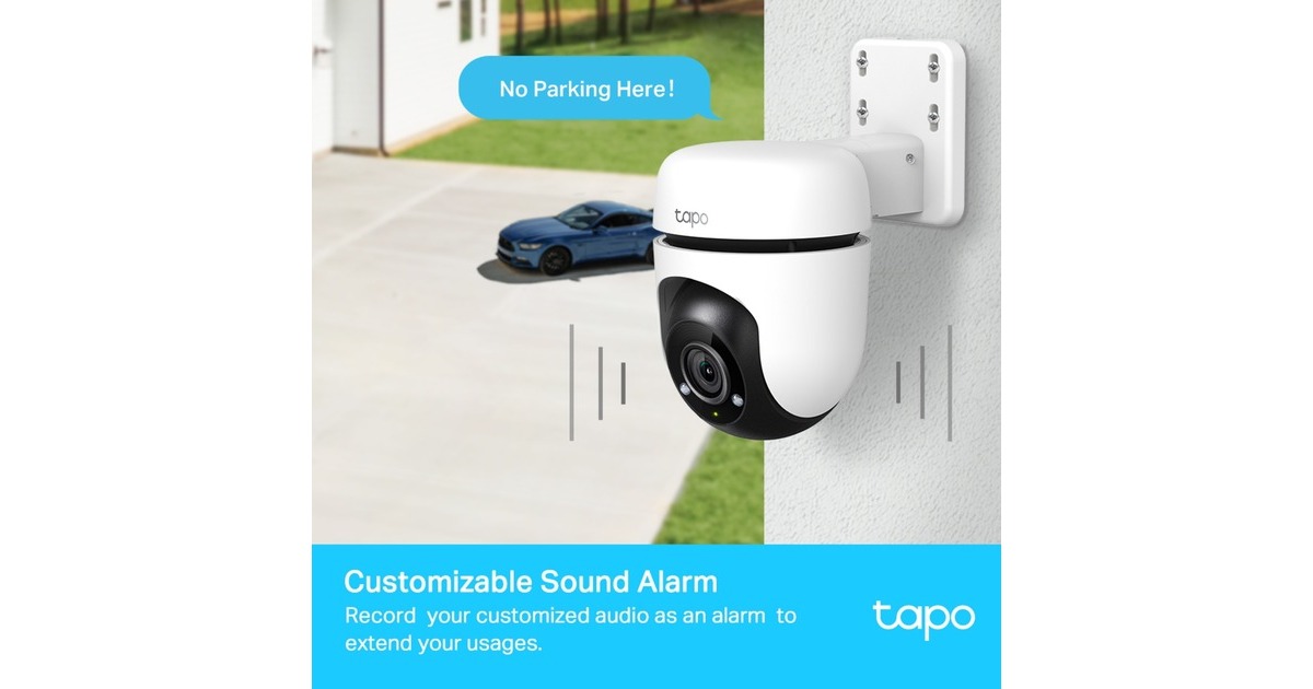 TP-LinkTC40 Wi-Fi Beveiligingscamera  (Wit/zwart, Wi-Fi)