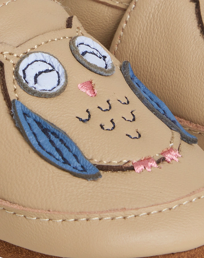 Krabbelschuhe OWL in beige