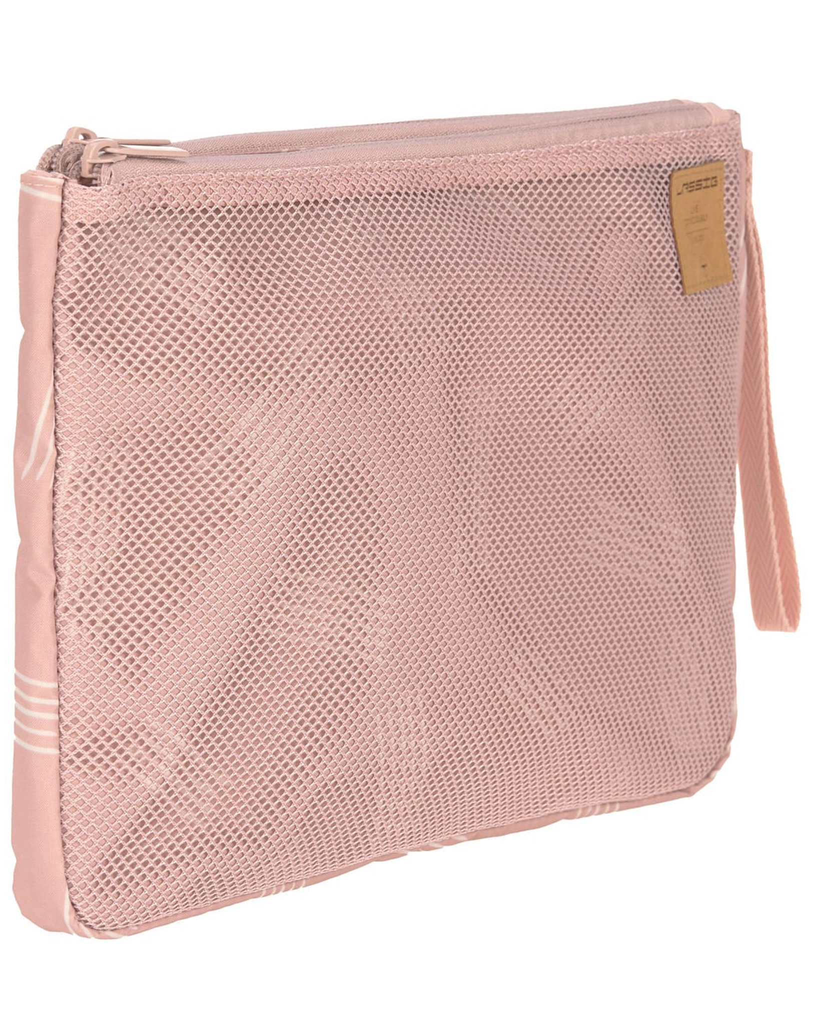 Organizer NURSERY CADDY - SOFT STRIPES in rose