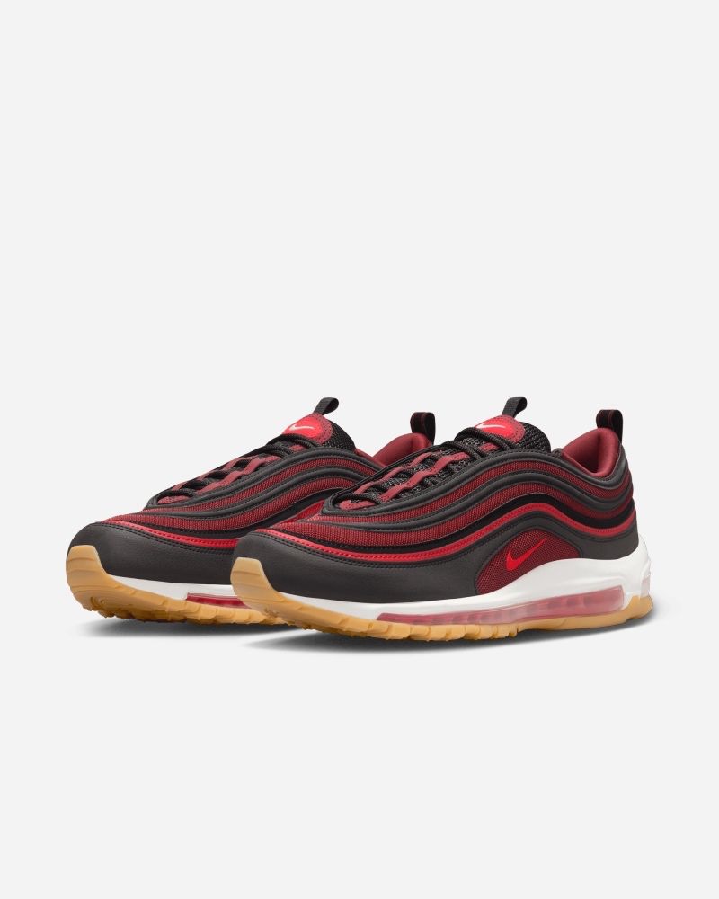 Chaussures Nike Air Max 97 Noir & Rouge pour homme