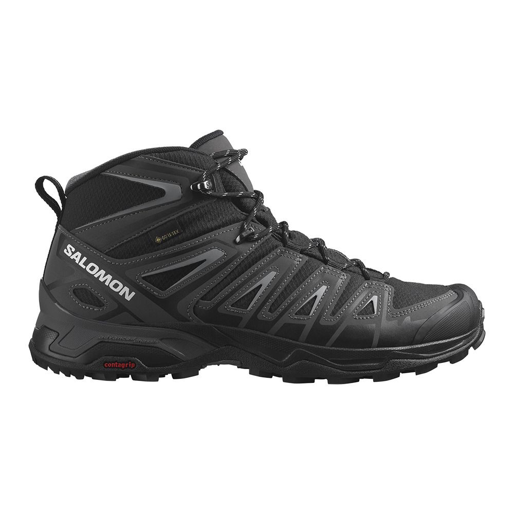 Salomon X ULTRA PIONEER MID GTX - Chaussures randonné Homme black/magnet/monument