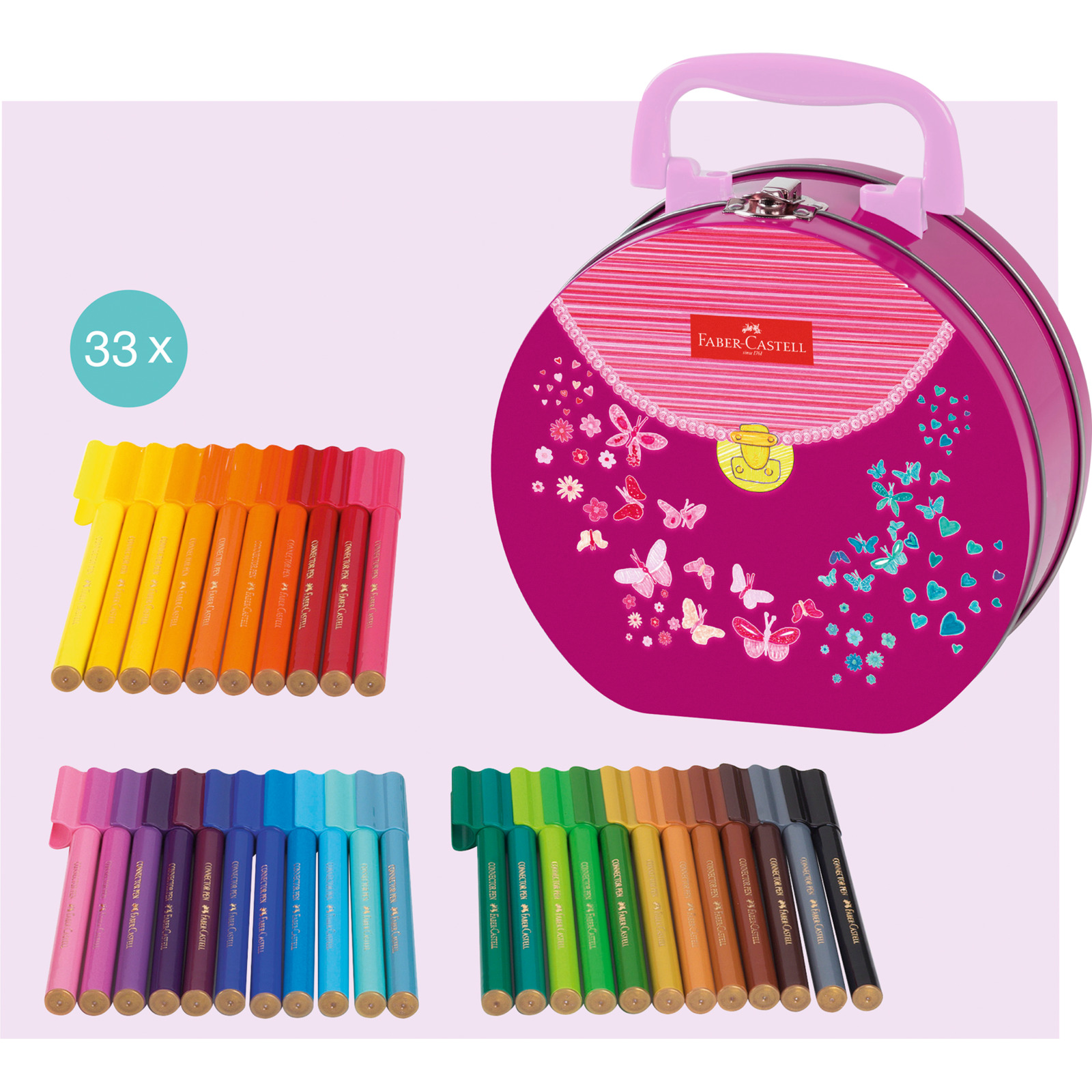 Faber Castell Filzstifte Connector 33 St