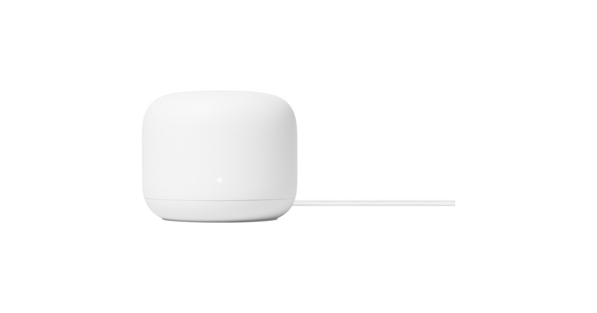 GoogleNest Wifi Router + Point mesh router  (Wit)